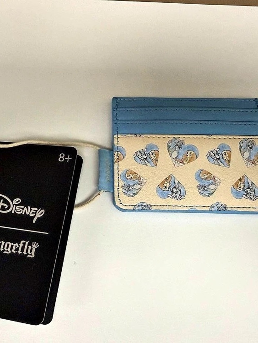 Disney Loungefly Card Holder Blue NWT